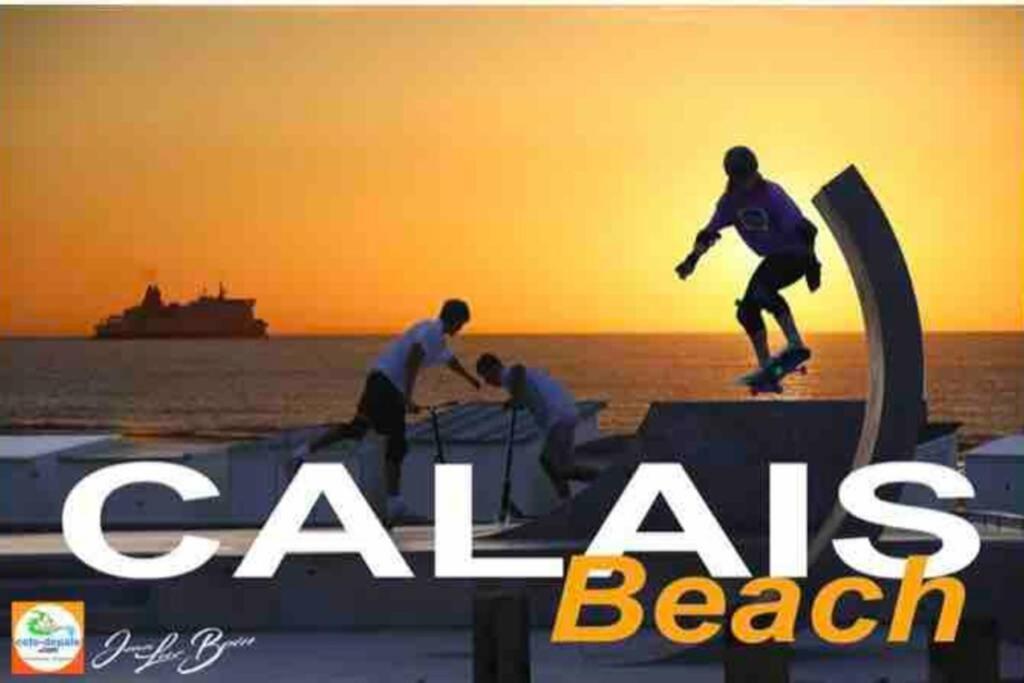 La Plage Superbe Studio Refait A Neuf Calais Ngoại thất bức ảnh
